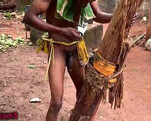 Just Saw This Mature Babe FUCKING Hard With a Huge Cucumber Toy!