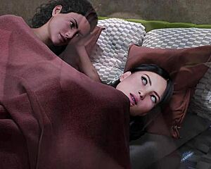 FashionBusiness Episode 2: Groping Boobs at Work in 3D Cartoon Scene