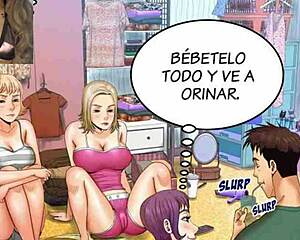 my aunt's erotic chapter in this anime hentai story