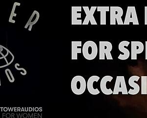 i whisper extra dirty talk to turn you on.