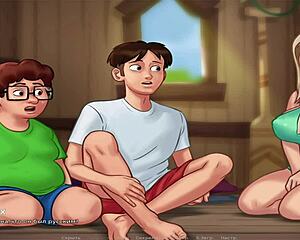 summertimesaga laundry sex gets wild and uncensored in e3 54