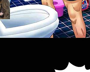 my aunt's erotic chapter in this anime hentai story