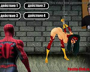 Spider-Verse Gone Wild with Uncensored Anime Hentai Cosplay and Creampie Action