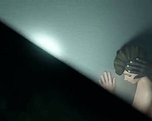 Tracer from Overwatch in wild animated action