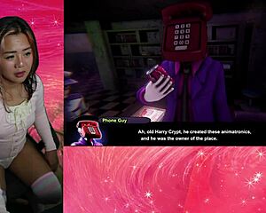 Is big tiddy bitch Chiku chasing you in this fap game?