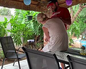 Babysitting my ex-wife gives me a chance to have a wild time with her