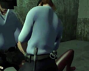 Pandy in prison caught in wild interracial hentai action. What’s happening behind bars?