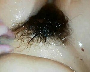 Special sex adventure with a big bush and a big pussy lips fetish