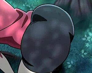 Anime girls mix assjobs with twerking and blowjob action