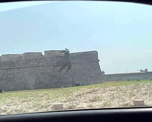 My stepmother teaches me fun pillow games