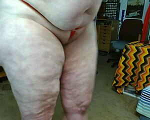 a booty spreading short panty parade only thongs and gstrings