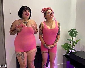 Watch huge boobs bounce while shaking that ass