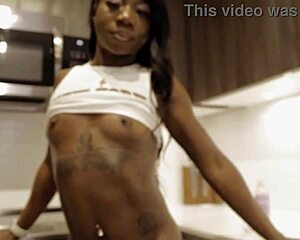 Lola Black HOME ALONE And HORNY