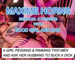 i’m living my bi-curious dreams with sucking, pegging, and double penetration