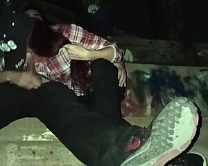 Paranormal erotica continues with a hot scene with a petite amateur