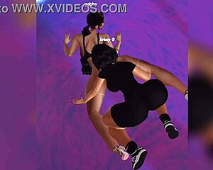 Latina Shemale Introduces Ebony Virgin To Intense Pleasure