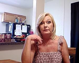 A hot and naked MILF gets her nipples sucked and her pussy fucked in public