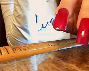 Damn! ASMR sexy long nails video with hot Italian hand fetish!
