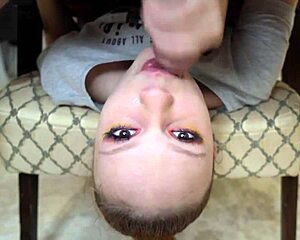 Stepsister shocked by stepbrother's huge dick in tight pussy