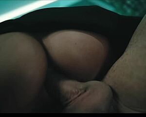 Hot damn! Rikako Katayama turns Amirah Adara into a sexy shemale for bisexual creampie action!