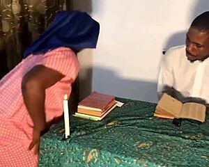 Slut flaunts big tits before sex!