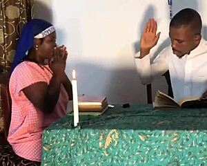 Slut flaunts big tits before sex!