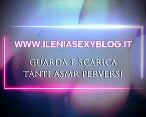 Private videos of Italian woman with ASMR dialogues and instructions