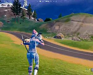 I'm playin fortnite while fuckin my bisexual crossdresser bent over in doggystyle