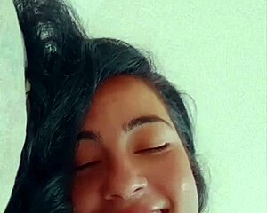 hot latina amateur with big natural tits masturbating wildly!