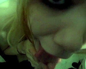 Blonde student cheats and gets punished by husband. He pisses in her mouth for revenge.