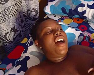 my pussy needs something inside, moaning and fingering the chubby fat body