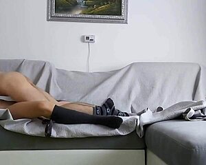 Passionate Couch Sex with Cute Teen Girlfriend—How Intense Was It?