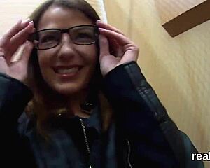 flawless czech teen gets seduced in the mall and pounded hard! 😏