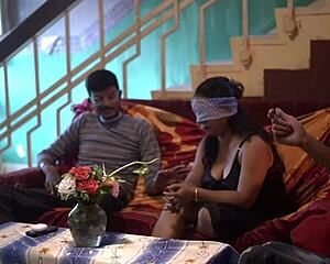 feeling wild with bhabhi in hot gangbang party