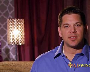 Couple’s hashing out a confidentiality deal to set their swinger rules straight.