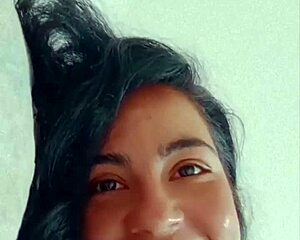 hot latina amateur with big natural tits masturbating wildly!