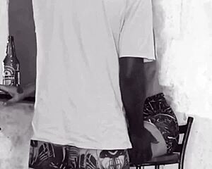 Chayenhy and Pele VIP trailer shows virtual friend banging me at construction site