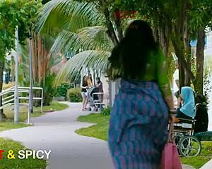 Swarnamalaya Shows Big Boobs