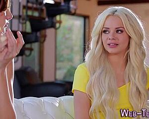 Skinny Teen's Pussy Licked with Pure Desire