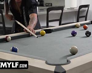 Stepmom and Stepson Explode in Shared Orgasm During Wild MMF Threesome with MYLF