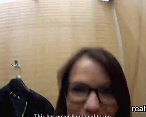 flawless czech teen gets seduced in the mall and pounded hard! 😏