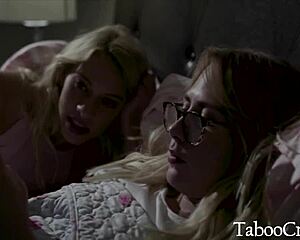 Teen gets drilled by best friend's parents during holiday