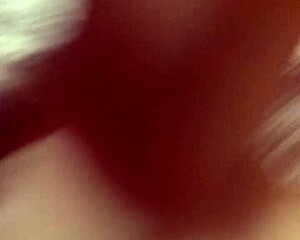 Blonde teen with toys gets cumshot on huge tits?