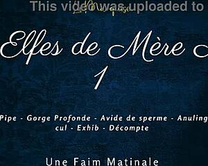 Only women featured in Les elfes de mère Noël 1 with ASMR and jerk off instructions
