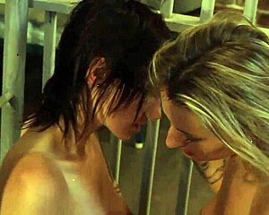 Lesbian Inmates Grind And Lick To Orgasm After Stripping Clothes