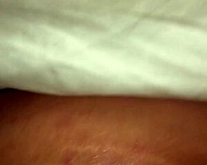 she teases him with her tongue for cum