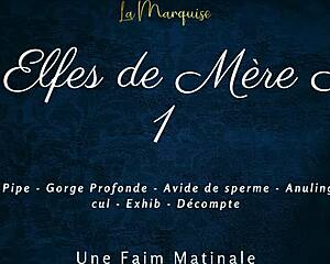 Only women featured in Les elfes de mère Noël 1 with ASMR and jerk off instructions