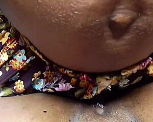 Homemade cuckold scene with an old country couple