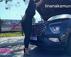 Lina Nakamura's Street Fuck