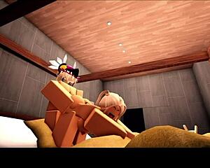 Blonde Roblox Cheerleader Back with Headless Jock Boyfriend, Wow!